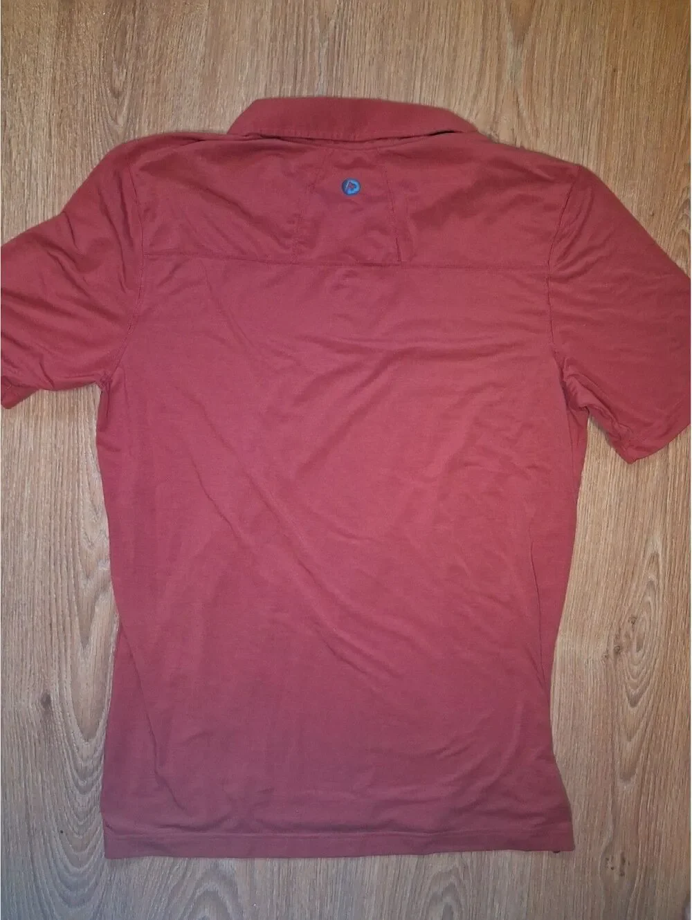Marmot Polo Shirt Mens Small Red